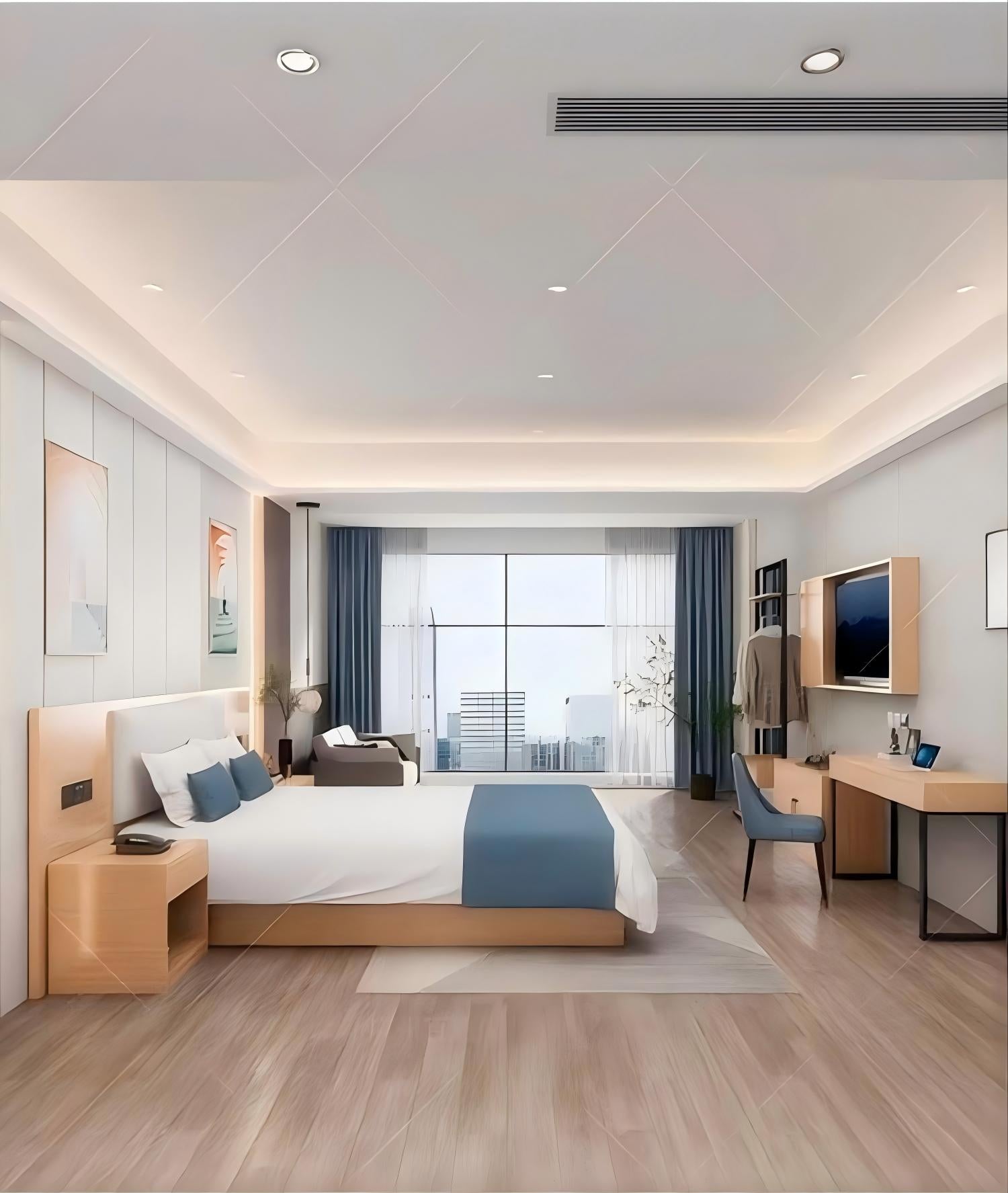 Ember-hotel guestroom furniture plan 7