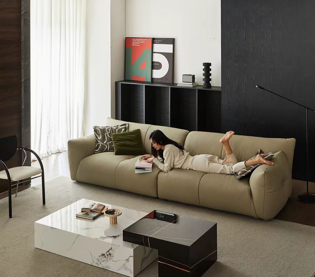 Italian minimalist designer sofa-3