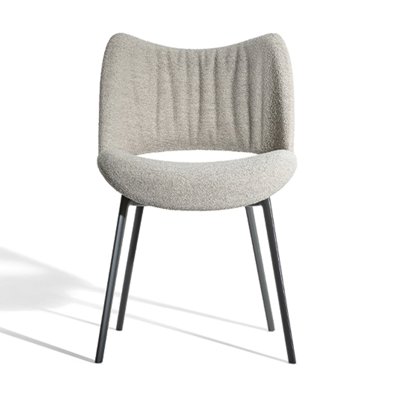 Contemporary Relaxation Chair – Soft seat cushion – Slim Black Metal Frame