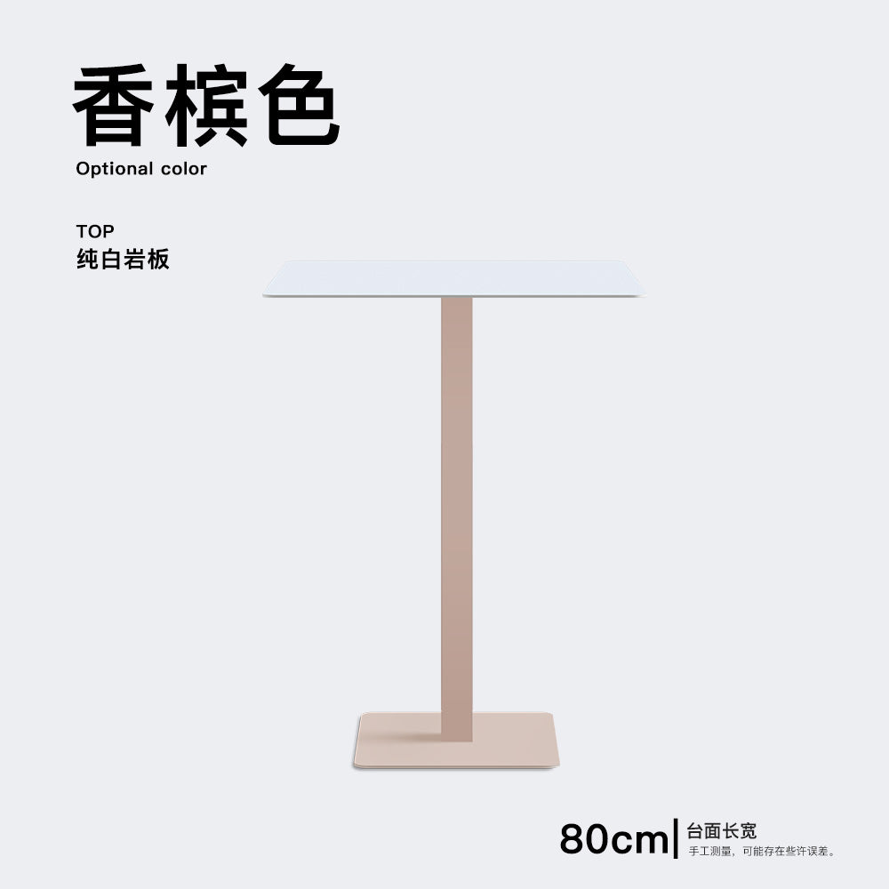 Armani Slate Bistro Table