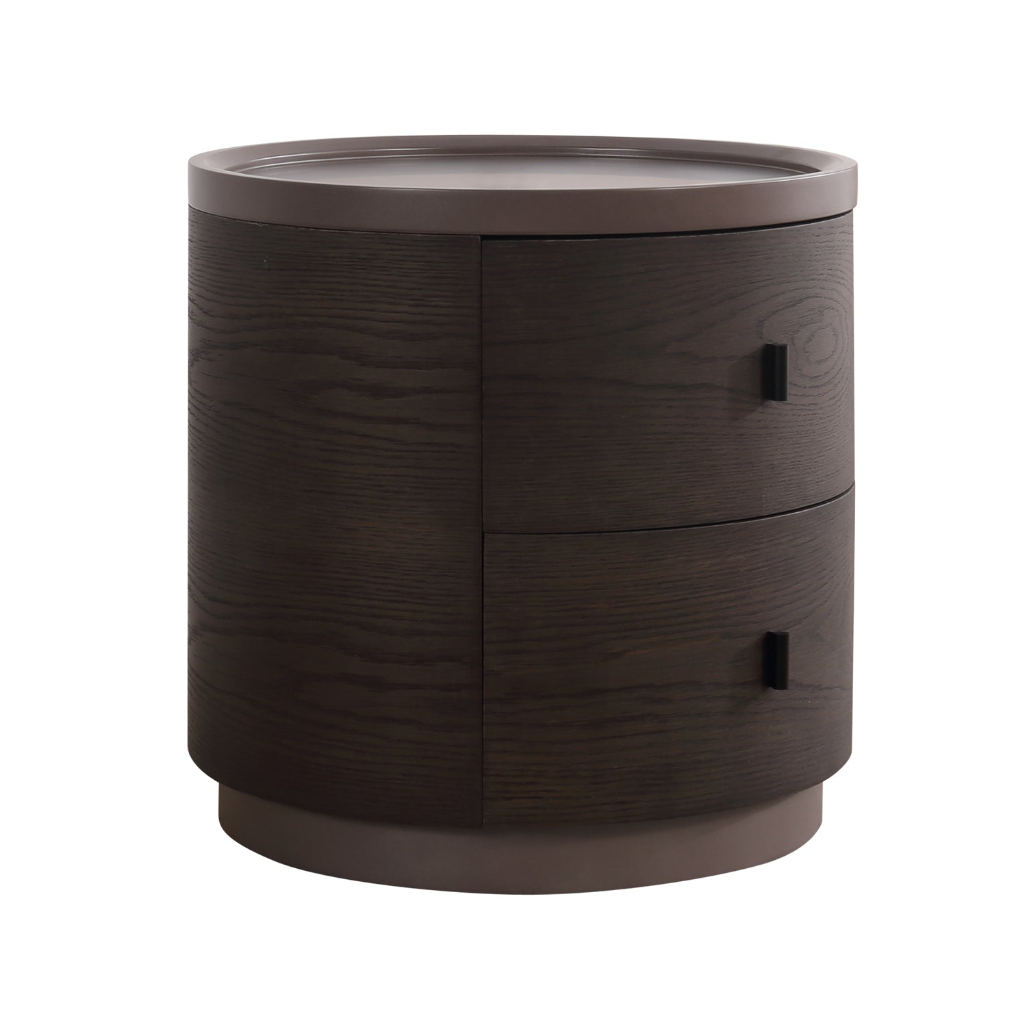 Contemporary Nightstand - Wood