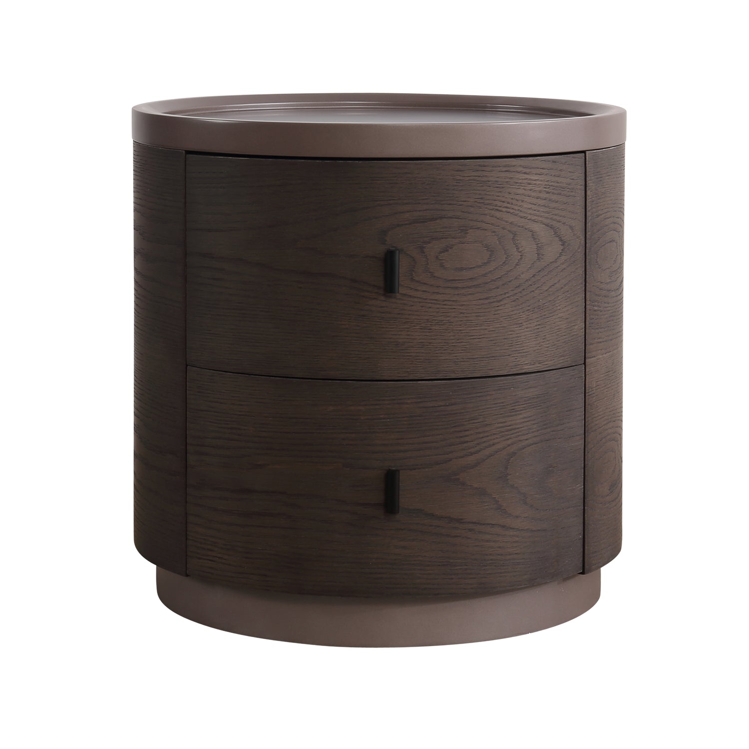 Contemporary Nightstand - Wood