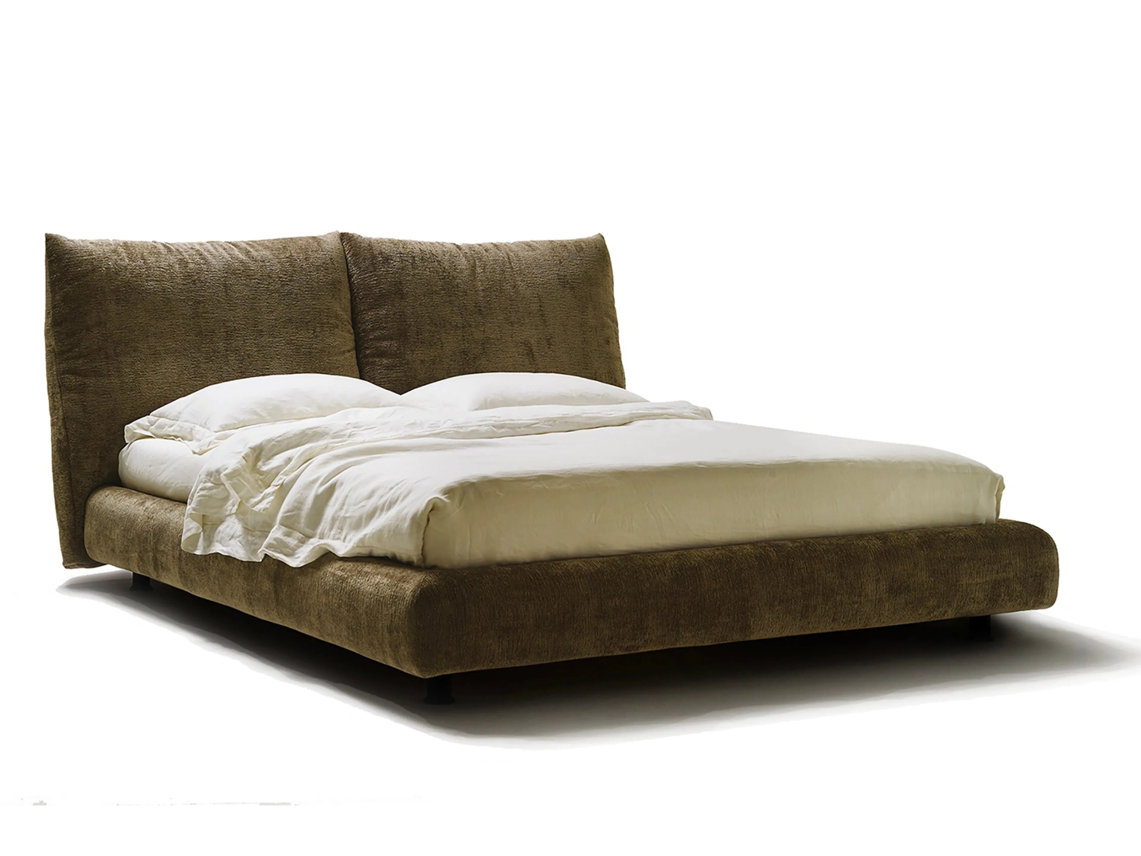 Modern Textured Upholstered Bed