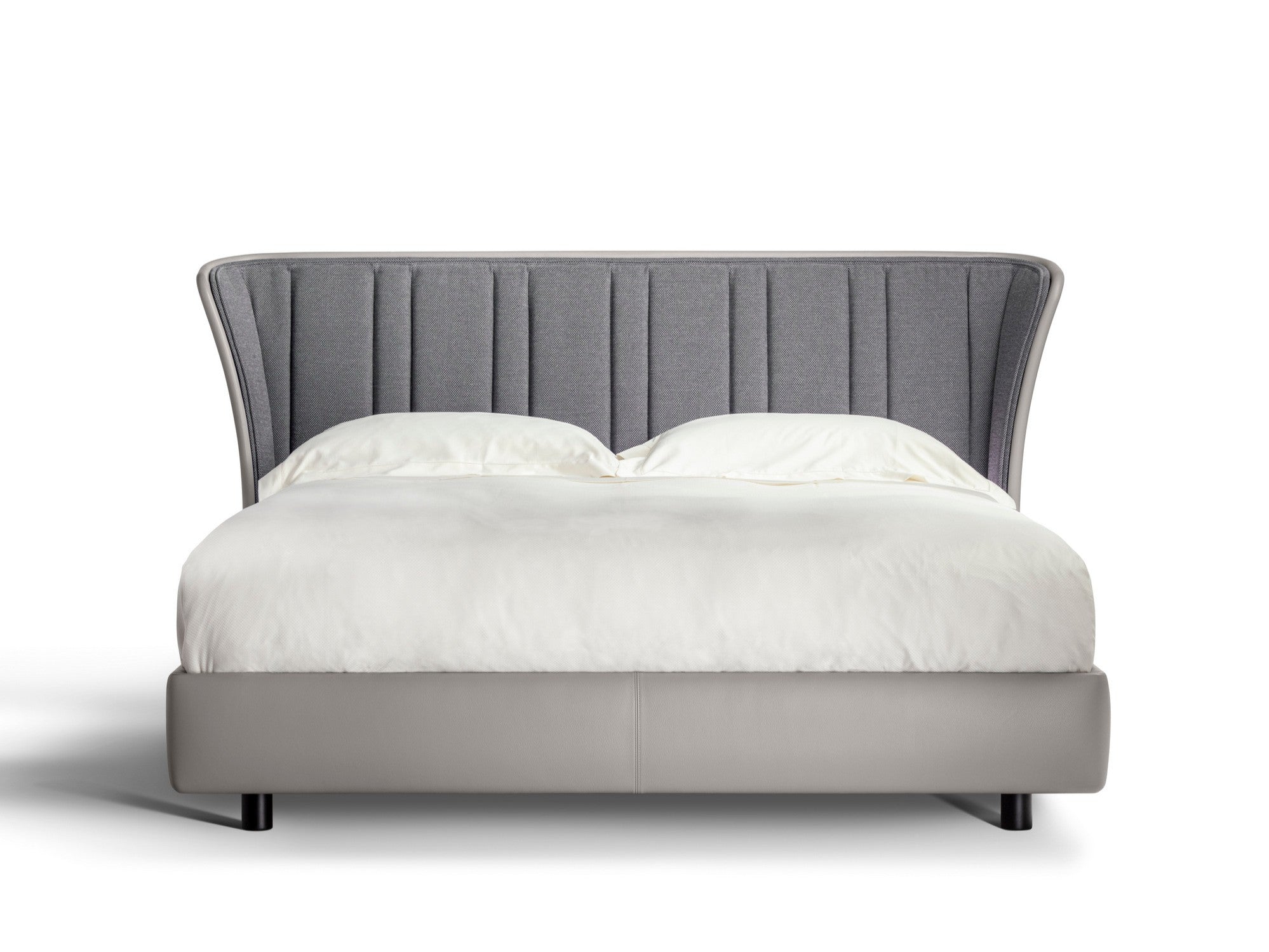 Modern Curved Headboard Bed