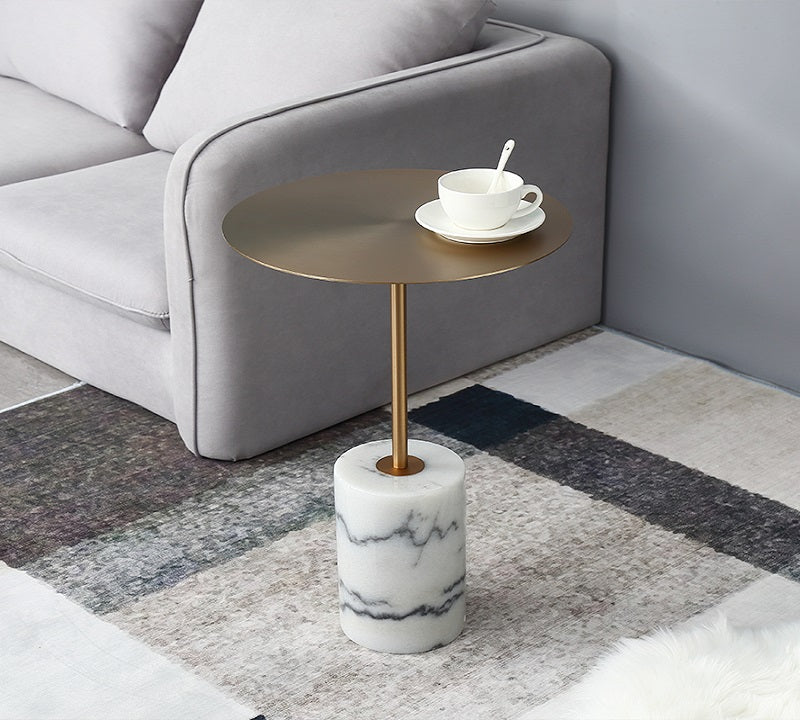 AuraMarble Accent Table