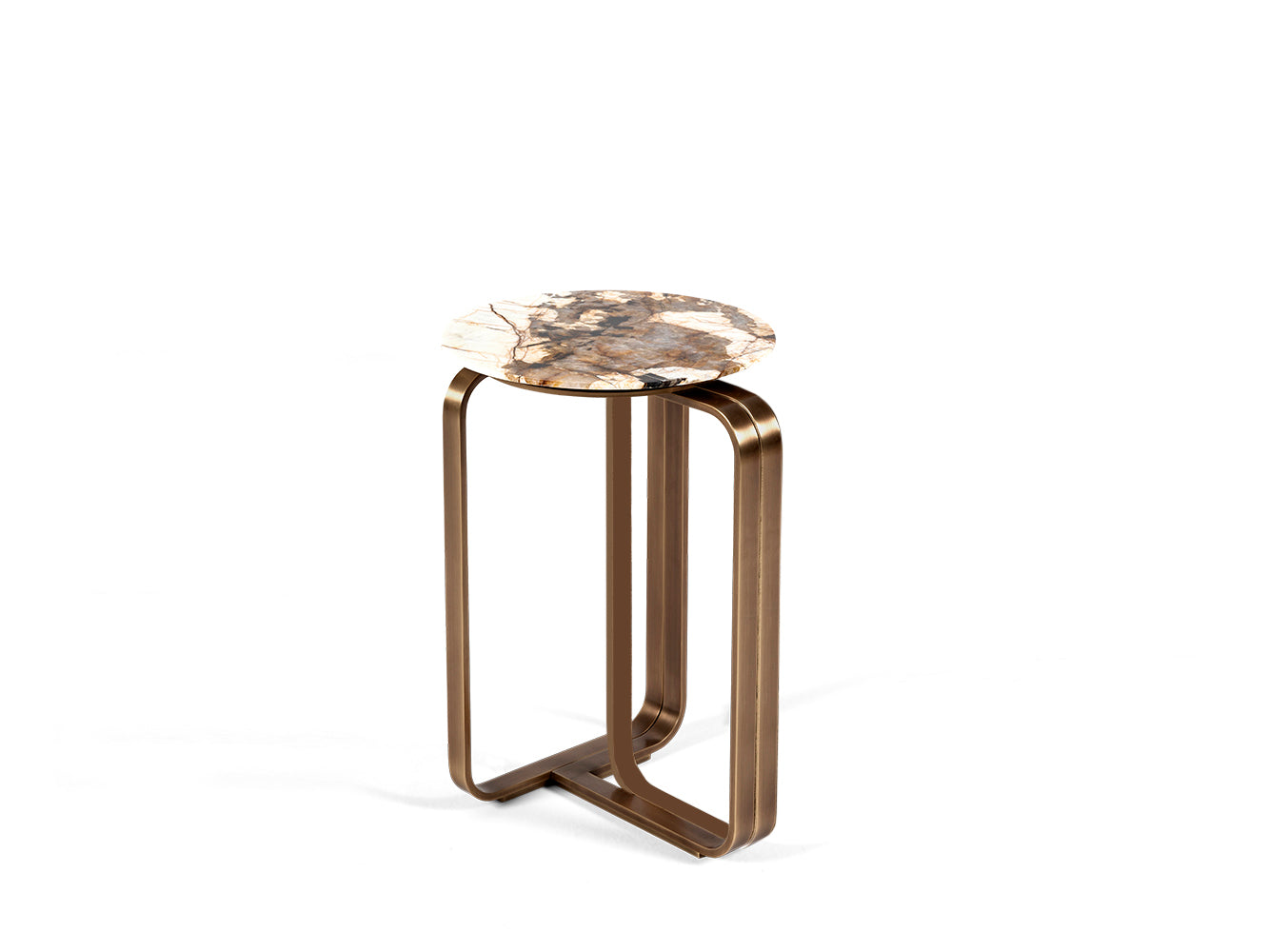 AuraStone Side Table