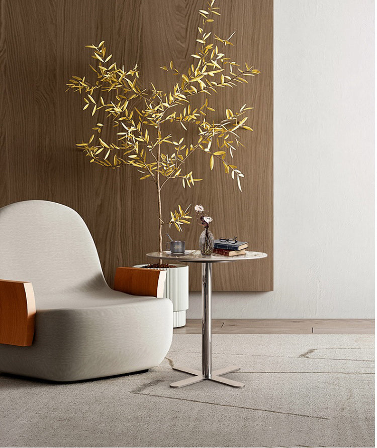 AuraMarble Side Table