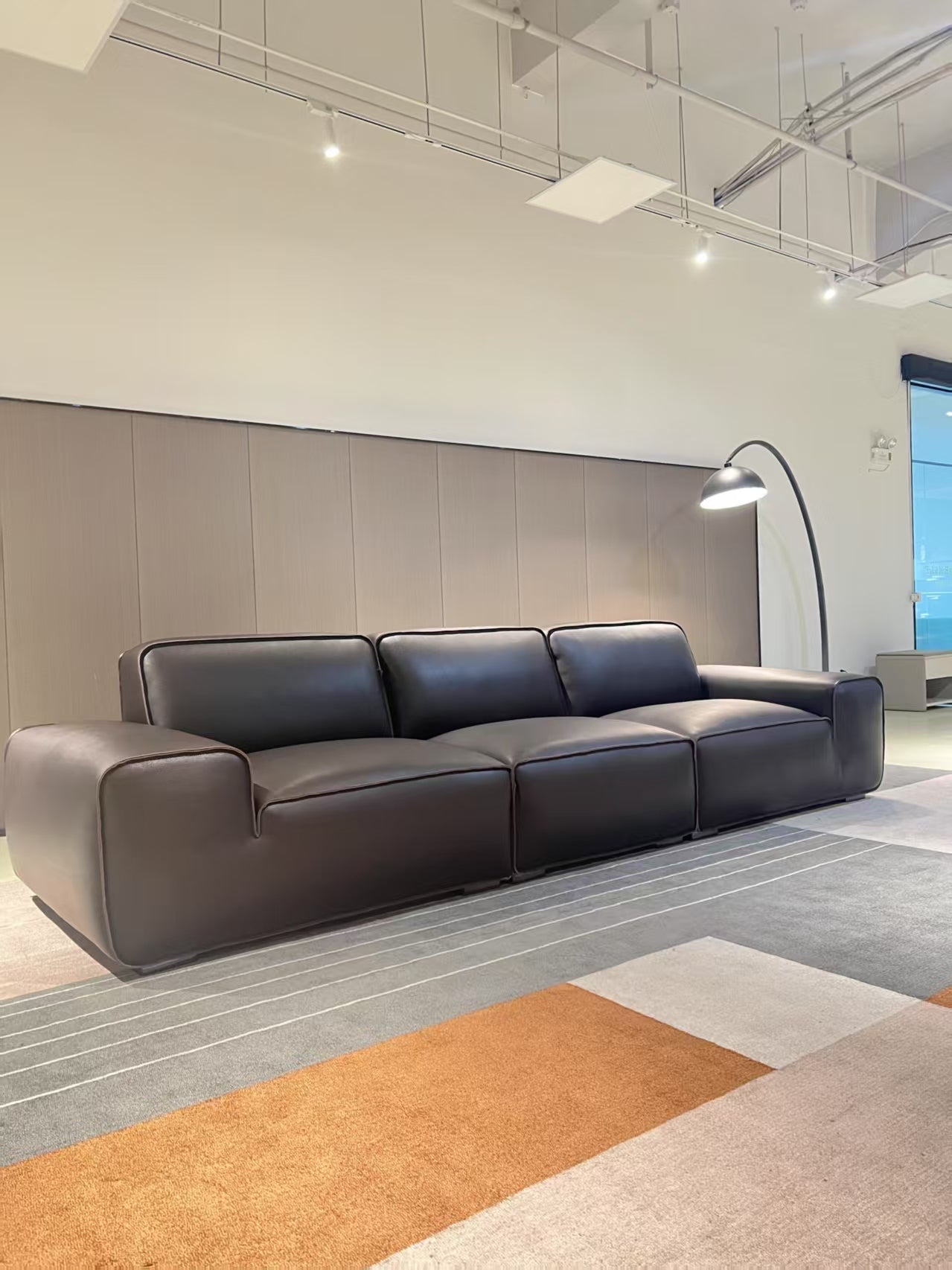 Italian minimalist designer sofa-2