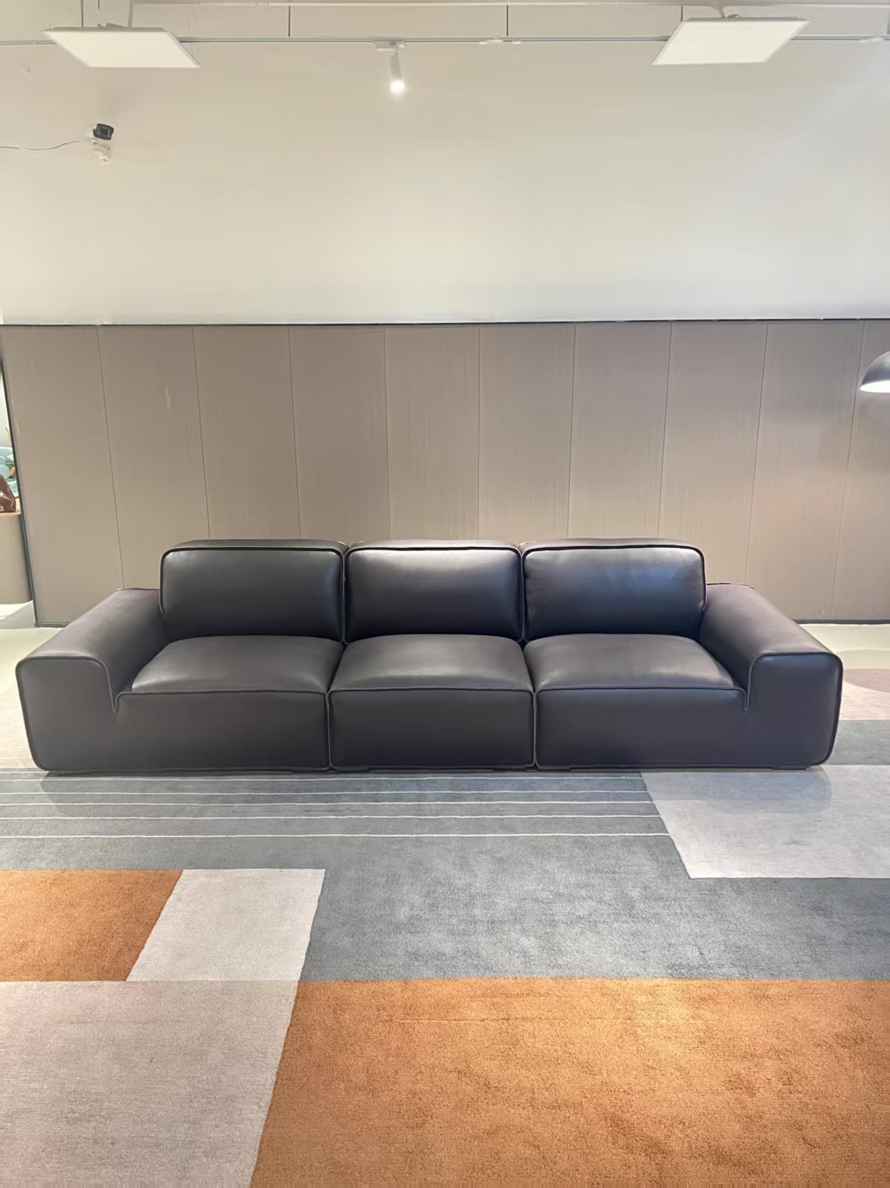 Italian minimalist designer sofa-2