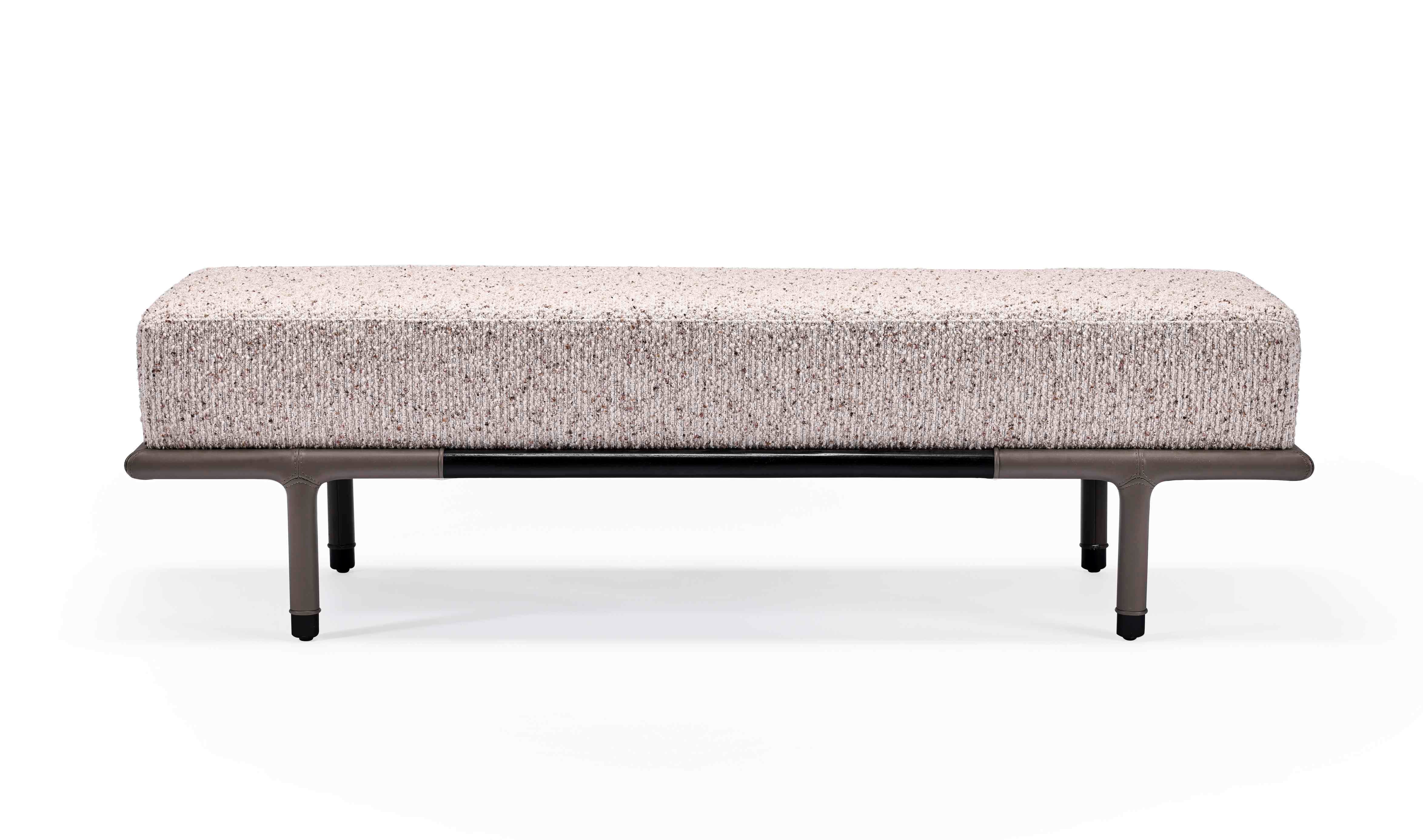 TweedLuxe Ottoman