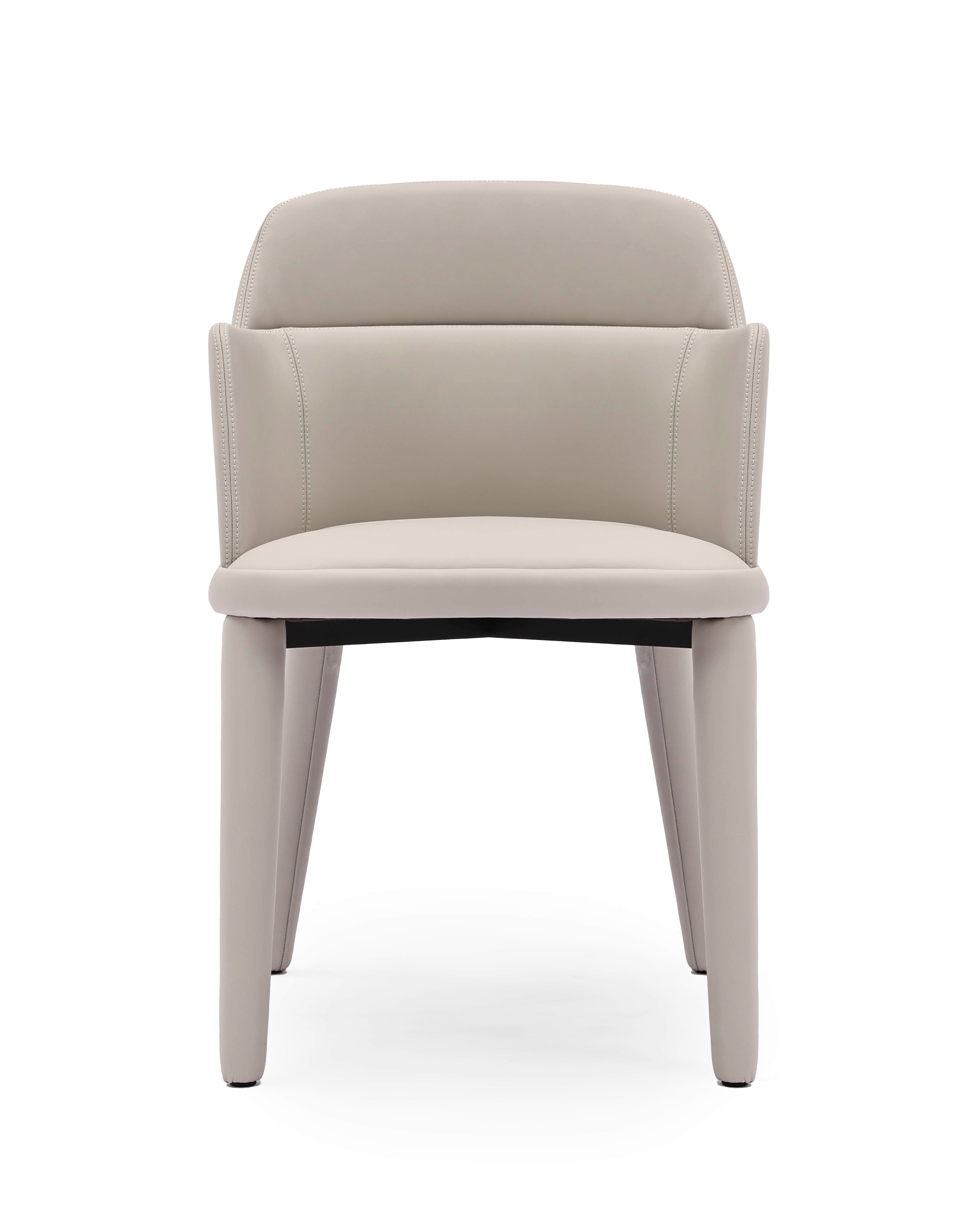 Stylish curved Office chair for dining room and commercial space