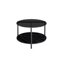 Luxury Fusion Marble & Glass Coffee Table