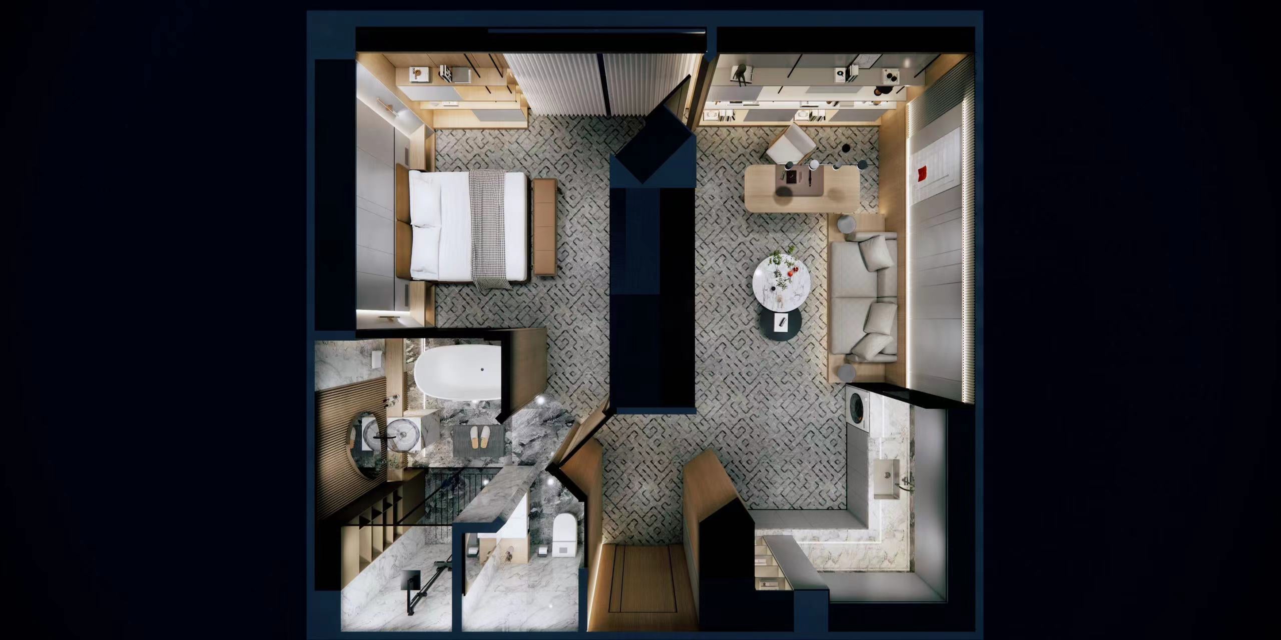 Ignite- Apartment furniture plan 6