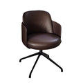 Modern Chair – Powder-Coated Black Metal Frame & Soft Gray Padded Seat – Minimalist Dining or Lounge Chair
