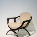 Shadow & Silk Modern Lounge Chair