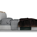 Modern Hybrid Bed Design-West Elm Mid-Century Collection