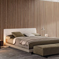 Modern Minimalist Full Upholstered Bed