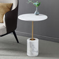 AuraMarble Accent Table