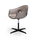 Modern Curved Back Guest and Desk Chair – Premium Upholstery & Sleek Black Support